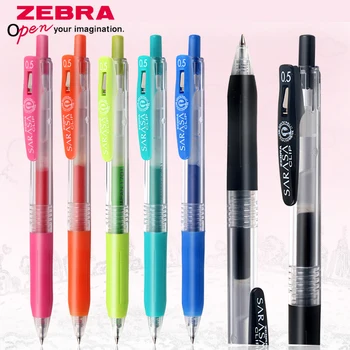 1 шт. Многоцветная гелевая ручка Zebra SARASA JJ15 Juice, принадлежности для письма для студентов, 0,5 мм 20 цветов