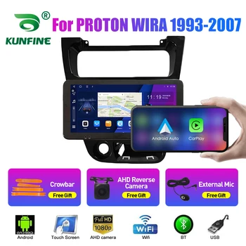 10,33 Дюймовый Автомобильный Радиоприемник Для PROTON WIRA 1993-2007 2Din Android Восьмиядерный Автомобильный Стерео DVD GPS Навигационный Плеер QLED Экран Carplay