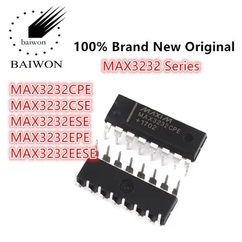 100% Новая Оригинальная микросхема драйвера IC MAX3232 серии MAX3232CPE MAX3232CSE MAX3232ESE MAX3232EPE MAX3232EESE RS-232