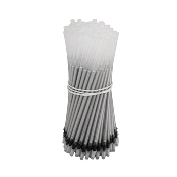 100 штук серебряных тканевых заправок для карандашей Ртутно-Серебряные заправки для пошива одежды HXBE