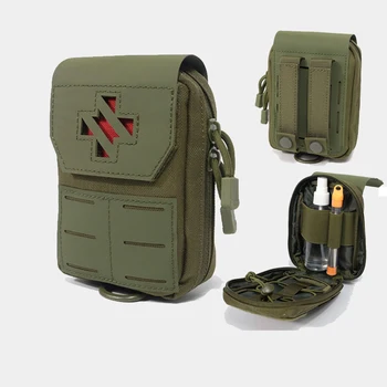 1000D Molle тактическая поясная сумка для чрезвычайных ситуаций на открытом воздухе EDC сумка для спорта, кемпинга, бега, военного инструмента, охотничьих сумок