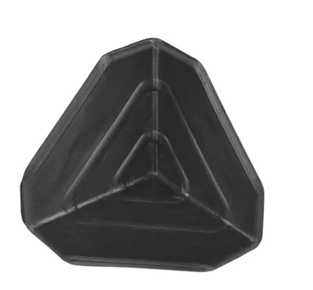 100шт Черный Пластиковый треугольный угловой защитный колпачок Для угловых ограждений картонной коробки Express