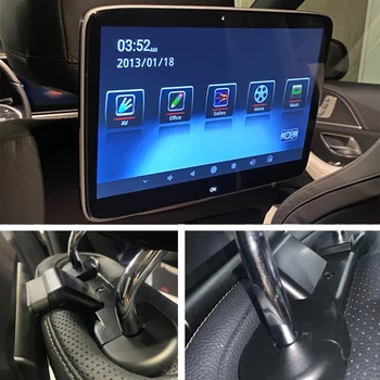 11,6-дюймовый Специальный автомобильный подголовник, задний монитор, видеоплеер 4K 1080P, Android 12,0, WIFI, Bluetooth, USB, Airplay, планшет для Maybach