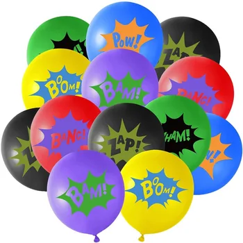 12шт Воздушных шаров-героев, 12 дюймов, Сувениры для вечеринок, Латексные воздушные шары для вечеринок, Супер Домашние животные, украшения для детского Дня Рождения