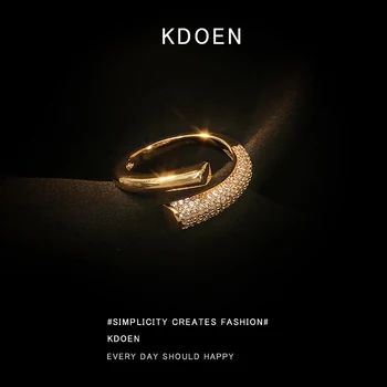 2023 новый дизайн модный микронабор циркон кольцо из медного сплава корейская мода ювелирные изделия свадебная вечеринка для женщин роскошные аксессуары