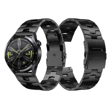 22 мм Титановый Металлический браслет Ремешок Для Huawei Watch GT3 46 мм Браслет GT Runner GT2 Pro 2e watch3 Замена ремешков для часов