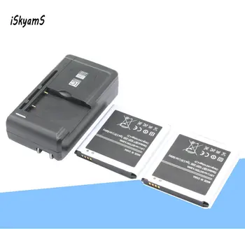 2x2600 мАч B600BC Сменный Аккумулятор + Зарядное Устройство Для Samsung Galaxy S 4 SIV I9500 I9502 I9505 I9508 I9507V R970 S4 Active I9295