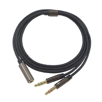 3,5-мм соединительный штекерный кабель для удлинения аудиогарнитуры для HYPERX Cloud II/ Alp