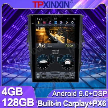 4 + 128 Г Для Ford Mondeo Fusion MK5 2013-2019 Android Авто Радио IPS Экран PX6 Мультимедийный Плеер GPS Навигация Головное Устройство