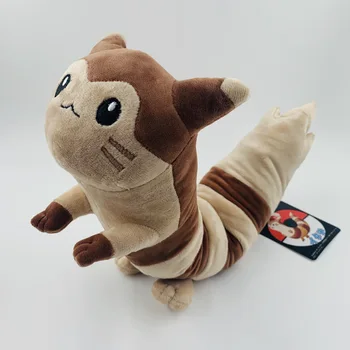 45 см Размер Плюшевая кукла Pokemon Furret Модель игрушки Подушка эмоционального комфорта ребенка