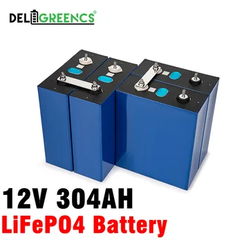 48V 304AH LiFePO4 Аккумулятор Литий 3,2 В призматический фосфатный аккумулятор 12V 24V аккумулятор для хранения энергии Солнечная система ИБП