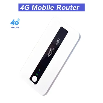 4G 150 Мбит/с WiFi Маршрутизатор 2,4 ГГц Беспроводное Устройство Точки доступа ЖК-дисплей 10000 мАч Встроенный Аккумулятор LTE WiFi Модем SIM-карта Маршрутизатор
