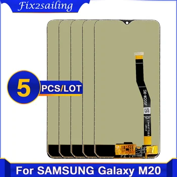 5 шт./лот Для Samsung Galaxy M20 2019 SM-M205 M205F ЖК-дисплей С Сенсорным Экраном, Дигитайзер Для Samsung M20 SM-M205 M205FN Экран