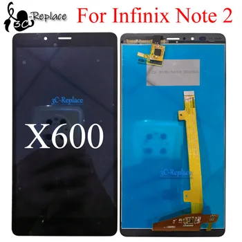6,0 дюймов Черный для Infinix Note 2x600 ЖК-дисплей Сенсорный экран Дигитайзер Сборка панели Запасные части