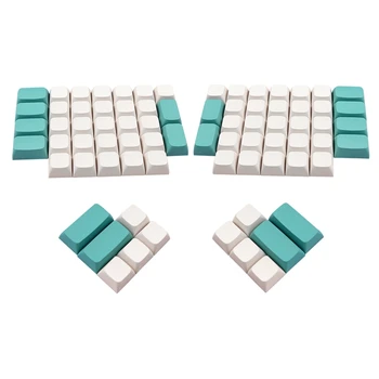76 шт. пустых клавишных колпачков из ПБТ Ergodox Механическая игровая клавиатура XDA Profile Key