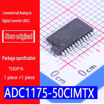 ADC1175-50CIMTX совершенно новый оригинальный точечный 8-разрядный АЦП TSSOP24 ADC117, 50 МС/с, 125 МВт Полный аналого-цифровой преобразователь (АЦП)