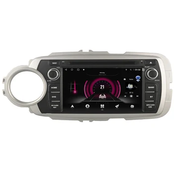 Android Автомобильный для Toyota Yaris 2012 2013 20014 2015 2016 17-2050 GPS Навигация DSP Carplay 5G WIFI BT 2 Din Радио Плеер с DVD