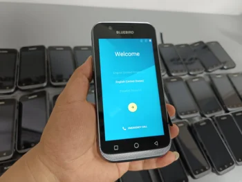 BLUEBIRD EF500 Android Мобильный Компьютер Сканер Штрих-Кода Ручной КПК Терминал Сбора Данных для Склада Логистической Розничной торговли