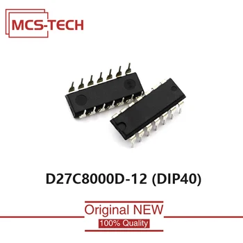 D27C8000D-12 Оригинальный Новый DIP40 D27C 8000D-12 1ШТ 5ШТ
