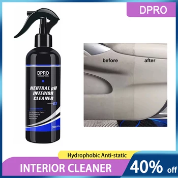 Dpro Для чистки деталей интерьера автомобиля, пластика, освежающей жидкости для ремонта кожи, сухой пены, Спрей-пенообразователь VM-02