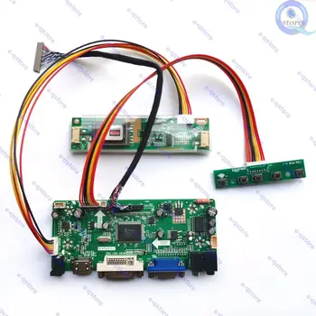 e-qstore: Преобразуйте 15-дюймовый ЖК-дисплей LTM150X0-L01 1024X768 Dipslay в монитор-Lvds Контроллер Плата драйвера Инвертор Diy Kit HDMI-совместимый