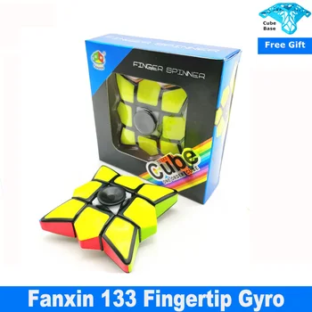 FANXIN 133, Декомпрессионная игрушка Fingertip Cube, ABS-куб, гироскоп, Волшебный скоростной куб, обучающая игрушка, подарок для детей