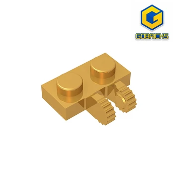 Gobricks GDS-823 ПЛАСТИНА 1X2 С ВЕРТИКАЛЬНОЙ ВИЛКОЙ совместима с детскими игрушками lego 60471 Для Сборки Строительных блоков Технические характеристики