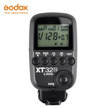 GODOX XT32N HSS 1/8000 s 2.4 G Беспроводная вспышка с регулировкой мощности для фотокамер Nikon XT-32N