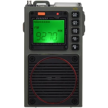 HanRongDa HRD-787 AM/FM/ SW /WB Полнодиапазонное Радио, Поддержка Дистанционного Управления приложением Для мобильного Телефона, Мини-Bluetooth TF-плеер