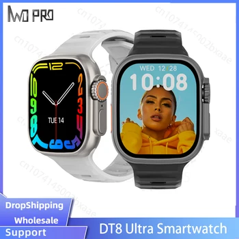 IWO DT8 Ultra Smartwatch 49 мм 2,0 дюймовый Hd Экран Bluetooth Вызов Температура тела Смарт-часы с Беспроводной Зарядкой GPS Track Watch
