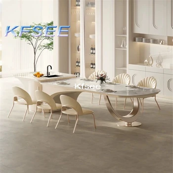 Kfsee 1 шт. в комплекте с роскошным обеденным столом длиной 280 см новой серии