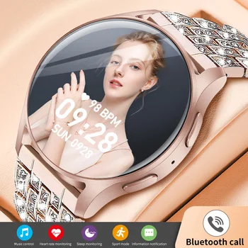 LIGE 2023 Новые умные часы для женщин, спортивные часы с Bluetooth-вызовом, мужские часы для контроля уровня крови, водонепроницаемые женские умные часы