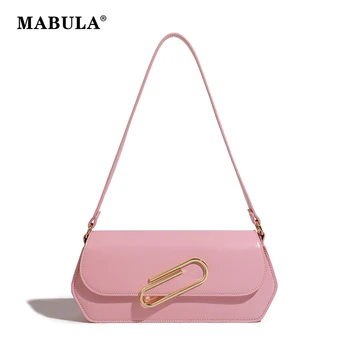 MABULA, высококачественные кошельки с клапаном, женские сумки через плечо, повседневный простой дизайн, женские маленькие сумки-тоут, модная сумка подмышкой