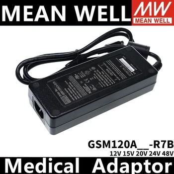 MEAN WELL GSM120A12-R7B GSM120A15-R7B GSM120A20-R7B GSM120A24-R7B GSM120A48-R7B Надежный Экологичный Медицинский Импульсный источник питания