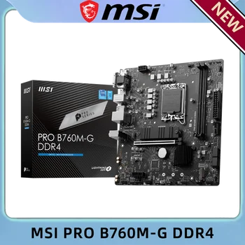 MSI PRO B760M-G DDR4 MATX LGA1700 Материнская плата компьютера Intel PC Игровая