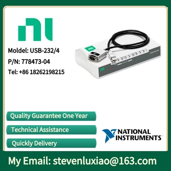 NI USB-232/4 778473-04 4 порта, USB, RS232 последовательное устройство управления прибором