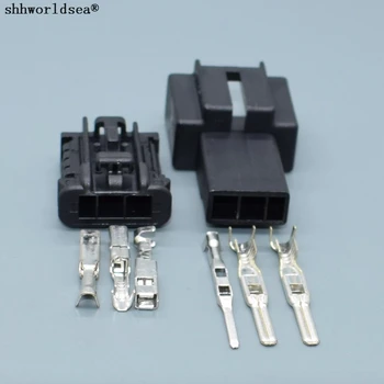 shhworldsea 3-контактный электрический автоматический штекер Автомобильный разъем жгута проводов для Peugeot Citroen