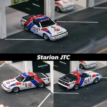 Tarmac Works TW 1:64 Starion JTC Advan Коллекция моделей автомобилей из сплава Diorama, миниатюрные игрушки Carros В наличии