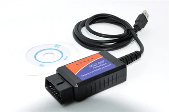 USB OBD2 Автоматический сканер v1.5 OBDII OBD 2 II ELM327 Интерфейс usb Super obd сканер лучшая цена лучшие продажи