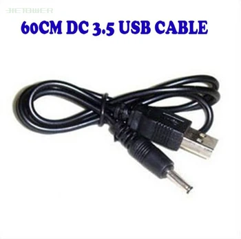USB-кабель для зарядки постоянного тока 3,5 мм для устройств с током зарядки 5 В Через USB-разъем 50 см DC3.5 кабель 100 шт./лот