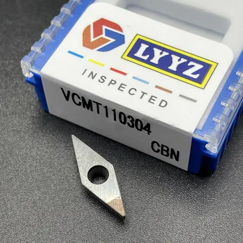 VCMT VCGT110302 110304 110308 Цилиндрические твердосплавные инструменты с ЧПУ Токарные инструменты по металлу VCMT 110304 токарные вставки