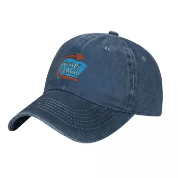 Weirs Beach Неоновая бейсболка, Пляжная сумка, Роскошная мужская шляпа, женские шляпы, мужские