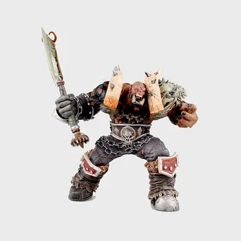 World of Warcraft Orgrim Doomhammer, ПВХ фигурка, модель игрушки, украшение стола, 26 см, подарок на день рождения для ребенка