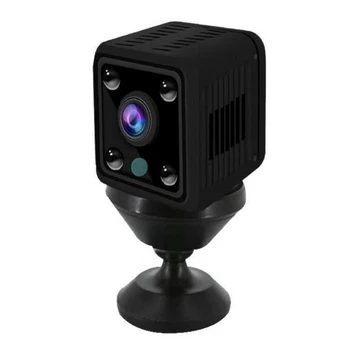 X6 Самая маленькая Wi-Fi камера Портативная 90 ° Широкоугольная мини-видеокамера Обнаружение движения Камера ночного видения Домашняя безопасность Няня HD 1080P