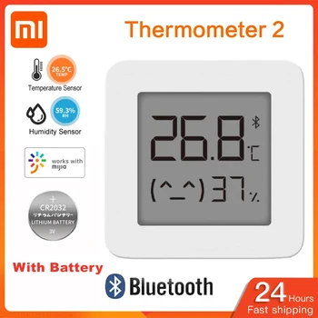 Xiaomi Mijia Bluetooth Термометр-Гигрометр 2 Внутренних Беспроводных Смарт-Датчика Температуры И Влажности Монитор Mi APP Smart Home