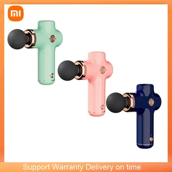 Xiaomi Mijia Yesoul Wireless Fascia Gun Трехскоростная Регулировка По Времени Мини-Миорелаксанта с различными Массажными Головками