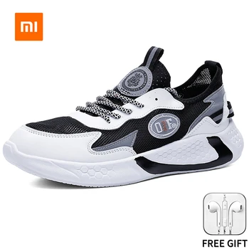 Xiaomi Youpin Casual Sneakers for Men Shoes 2023 Summer Mesh Breathable Walk Shoes for Men Повседневные кроссовки мужские Xiaomi