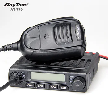Автомобильная Мобильная Радиостанция Anytone 779 Мини-размера VHF UHF Radio Mobil с рацией дальнего действия CTCSS DCS