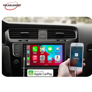 Автомобильное Радио Bluetooth Carplay Android Auto Сенсорный Экран MP5 Плеер AUX BT SD/TF Плеер 9 
