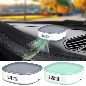 Автомобильный очиститель воздуха USB-увлажнитель воздуха Ультразвуковой Диффузор эфирного масла, удаляющий запах Холодного тумана, Распылитель воздушного фильтра, Ароматический диффузор